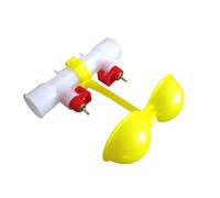 BAZEITFLOW 10Pcs Chicken Water Feeder Ball Drinking Bowl Waterer Poultry Water Fountain Cups for Chick Duck Quail Use
