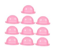 BAZEITFLOW 10pcs DIY Plastic Hamster Pipe Plugs Safe End Caps for Small Animal Cage Tunnel Extension Expandable Sturdy Tube Accessories for Hamster and Cage Tubes