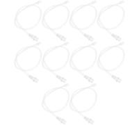 BAZEITFLOW 10pcs Extended Cupping Hose Tubes 63cm Universal Vacuum Pump Connection Lines for Cupping Massage Device Accessories