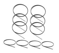 BAZEITFLOW 10pcs Guitar Edge Binding Strips 1650x6x1.5mm Abs Material Black Guitar Body Decor Inlay Edging Trims for Acoustic and Classical