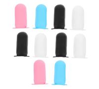 BAZEITFLOW 10pcs Leak Travel Bottle Sleeve Silicone Bottle Covers for Toiletries Elastic Sleeves for Shampoo Conditioner Shower Gel for Cruise Ship and Airplane Travel