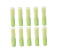 BAZEITFLOW 10pcs Lip Balm Tubes Lip Gloss Containers 4g Plastic Reusable with Turning Wheel Mechanism for Homemade Daily Life Use by Women and Girls