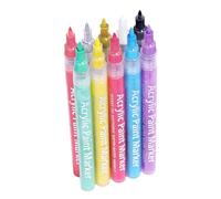 BAZEITFLOW 10Pcs Nail Art Paint Pens for Women and DIY Manicure Tools with Fine Tips for Precise Dotting and Line Drawing Easy to Use Nail Decoration Pens for Professional and Home Use