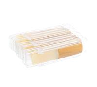 BAZEITFLOW 10pcs Saxophone Reed Replacement Wooden in Reeds for Soprano Saxophone Students Beginners Strength