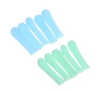 BAZEITFLOW 10pcs Silicone Ear Scoop Replacement Covers for Wax Removal Comfortable Soft Ear Cleaning Sleeves Easy to Replace and Clean for Daily Use