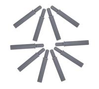 BAZEITFLOW 10pcs Soft Close Cabinet Door Dampers for Kitchen Bathroom Furniture Anti-slam Slow Closing Mechanism Quiet Smooth Plastic Dampers Compatible with Soft Close Hinges