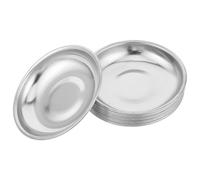 BAZEITFLOW 10pcs Stainless Steel Smoke Pellet Holder Trays Open Tray Design for Photography Visual Effects Filmmaking Event Decor with Stackable Storage and Easy Ash Removal