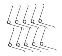 BAZEITFLOW 10Pcs Stainless Steel V Shape Pruner Springs Replacement for Garden Trimmer Shears Durable Flexible Trimming Springs Easy to Install Compatible with Pruning Shears and Secateurs
