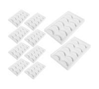 BAZEITFLOW 10pcs Synthetic Eyelash Practice Lashes Multipack for Lash Extension Training Kit for Beginners and Professionals for Salon and Home Use