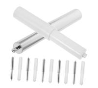 BAZEITFLOW 10pcs Telescopic Tissue Rack Accessories Paper Towel Holder Toilet Paper Roller Spindle Spring Rod Spindle Spring Rod Toilet Roller Plastic