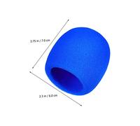 BAZEITFLOW 10pcs Thickened Microphone Covers Sponge Mic Protectors for Ktv Home Use Fits Standard Handheld Mics for Singing Conference Interview Outdoor Events