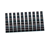 BAZEITFLOW 10pcs Violin Finger Guide Note Sticker for Full Beginner Practice Fingerboard Music Lesson Violin Accessory