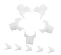 BAZEITFLOW 10pcs Wheelchair Seat Rail Guide Abs Support Blocks Replacement Parts for Drive Wheelchairs Transport Chairs Stable Safety Seat Rail Supports Easy Installation