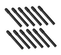 BAZEITFLOW 12pcs Eyebrow Pencil Extender with Soft Brush for Precise Brow Shaping Portable Makeup Tool to Enhance Control and Reduce Hand Tremors Compact and Travel-friendly for All Skill