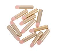 BAZEITFLOW 12pcs Mini Makeup Brush for Travel Portable Multi Function Brushes for Eyeshadow Lipstick Concealer Compact Lightweight Applicators for Precise Smooth Finish Delicate Areas