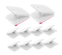 BAZEITFLOW 12Pcs Self Adhesive Dog Pee Pad Holder Clips for Wall Tapestry and Potty Training Pads Convenient Clips for Hanging Dog Pads and Space Saving Wall