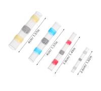 BAZEITFLOW 150pcs Heat Shrink Butt Wire Connectors Kit Solder Seal Electrical Wire Terminals for Automotive Indoor Use with Enhanced Conductivity and Quick Wiring