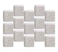 BAZEITFLOW 15pcs Hamster Molar Volcanics Chewing Natural Volcanics Stones for Small Pets Prevent Obesity Suitable for Guinea Pigs and Rabbits