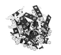 BAZEITFLOW 15pcs Speaker Accessories Push Release Connector Plate for Speaker Leading Wire Connector Solder Joint Jointing Test Clip Amplifier