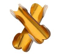 BAZEITFLOW 180pcs Pet Memorial Yellow Paper for Funeral Rituals Bone-shaped Sacrificial Paper for Dog and Cat Cremation Versatile Pet Funeral Supplies for Home and Cemetery Remembrance