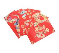 BAZEITFLOW 18PCS Chinese Year Red Envelopes Year Snake Red Packet Bags Spring Festival Money Envelopes with Spacious Interior and Detailed Craftsmanship for Lunar Celebrations