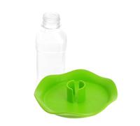 BAZEITFLOW 1pc Automatic Water Feeder for Reptiles Dual-use Food and Water Dish Plastic Design Easy to Clean Install Suitable for Tortoises and Lizards Nw
