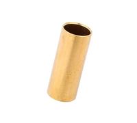 BAZEITFLOW 1Pc Brass Guitar Slide Finger Sleeve Electric Guitar Bottleneck for Sustain and Sound Durable Slide for Guitarists and Bass Players