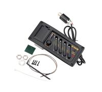 BAZEITFLOW 1Set Guitar Bridge Pickup for Electric Acoustic Guitars Easy Installation Multiple Sound Adjustments Suitable for Various Musical Styles Essential Instrument Accessory