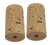 BAZEITFLOW 2 pcs Natural Cork Plugs for Flute Durable Headjoint Cork Caps Easy to Use Musical Instrument Accessories for Flute Players and Repairs