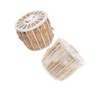 BAZEITFLOW 2 Set Jute Fiber Bird Nesting Material for Parrots and Canaries Comfortable Bedding for Nest Building Soft Natural Fiber for Parakeets and Finches Versatile Nesting