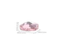 BAZEITFLOW 2 Sets Nail Jewels Charms Flatback Rhinestones Glitter Nail Art Gems in Pastel Blue for DIY Manicure Creative Butterfly Heart Rectangle Designs Stable Hold Easy Application