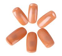 BAZEITFLOW 200pcs Practice Nail Tip False Nail Tips Beginner Training for French Manicure