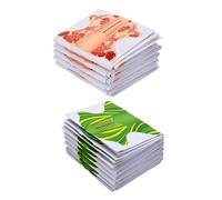 BAZEITFLOW 200pcs Self-adhesive Nail Tips Guide for Manicure Nail Art Accessories with Firm Stickiness Stiff Curvature for French Almond Coffin Ballerina Gel Sculpting Home and Salon Use