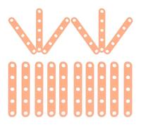 BAZEITFLOW 20pcs Bands for Perm Rods Flexible Curling Hair Ties for Women Hairdressers No-mark Hair Curlers for Flat and Spiral Curls Salon Use