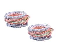 BAZEITFLOW 20pcs Bohemian Hair Ties Elastic Scrunchies for Women and Braided Stretch Hair Bands Soft Comfortable Accessories for Daily Use and Parties