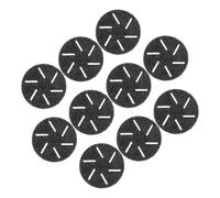 BAZEITFLOW 20pcs Foot File Replacement Sanding Discs Set 10 Coarse 10 Round Sandpaper Pads for Electric Foot File Skin Removal for Hard Skin Removal