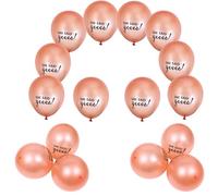 BAZEITFLOW 20Pcs Gold She Said Printed Latex Balloons Wedding Proposal Party Decorative Balloons for Bachelor and Bridal Shower Supplies