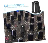 BAZEITFLOW 20pcs Rotary Knobs with Plum Handle for Audio Mixer Volume Control Smooth Precise Potentiometer Caps for Speed Adjustment and Electronic Devices