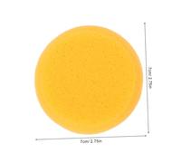 BAZEITFLOW 20pcs Round Honeycomb Cleaning Sponges Quick-drying Non-scratch Kitchen Scrubbers for Dishes Bathroom and Household Use Efficient Stain Removal and Multipurpose Cleaning Pads