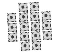 BAZEITFLOW 20pcs Soccer Party Napkins Vibrant Football Design for Easy Cleanup High Absorbency for Food Residues and Drink Spills for Sports Themed Celebrations and Birthday Events