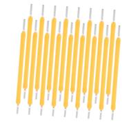 BAZEITFLOW 24pcs LED Chip Hard Filament Warm Light Bulb Parts Energy Saving Lamp Accessories for Indoor Outdoor Fixture Repair with Compatibility and Long Lifespan