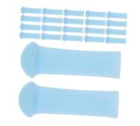 BAZEITFLOW 24pcs Silicone Ear Cleaner Replacement Tips for Precise Ear Wax Removal Flexible Soft Spoon Covers Reusable and Portable Accessories for Home and Travel