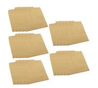 BAZEITFLOW 25Pcs Kraft Sealing CD Bags Portable Protective Kraft CD Envelopes for DVD Storage Scratch-Resistant Paper Sleeves Space-Saving Household Pockets for Organizing and Numbering