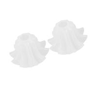 BAZEITFLOW 2pcs Acrylic Lamp Shades for Floor and Pendant Lights White Soft Light Diffuser for Ceiling Wall Sconce Table Lamps Sturdy Replacement for Fixtures