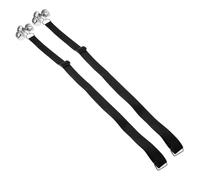 BAZEITFLOW 2pcs Adjustable Dog Doorbell Trainer with Rope and Loud Bells for Potty Training Pet Communication Tool for Dog Bell Training and Toilet Signal Door Handles