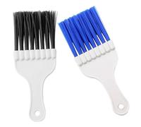 BAZEITFLOW 2pcs Air Conditioner Radiator Fin Comb Cleaning Brush Lightweight Durable Tool for Condenser Maintenance Enhance Efficiency Prolong Lifespan
