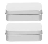 BAZEITFLOW 2pcs Aluminum Bar Soap Holder with Lid 150ml Drainage Soap Case Set for Bathroom Dormitory Camping and Outdoor Use