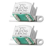 BAZEITFLOW 2PCS Cassette Player Magnetic Head 4-Channel Stereo Tape Recorder Accessory Component for Audio Cassette Deck Repair and Music Playback