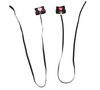 BAZEITFLOW 2pcs Chinchilla Leash and Harness Bunny Leash and Harness Rabbit Kit Bunny Accessories Outfit Pet Vest and Adjustable Hamster