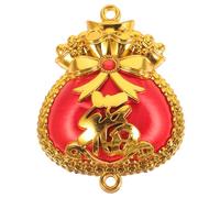 BAZEITFLOW 2pcs Chinese Year Pendant Lucky Hanging Bags Festival Decoration Accessories for Spring Festival Party Home Office Hotel Ornament Symbolizing Blessing and Joy